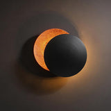 Triogift Creative Rotatable Moon Phase Wall Lamp