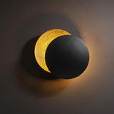 Triogift Creative Rotatable Moon Phase Wall Lamp