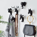 Triogift Decorative Animal Head Wall Hook