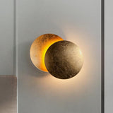 Triogift Creative Rotatable Moon Phase Wall Lamp