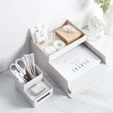 Triogift Home Office Multi-layered Desk Organizer