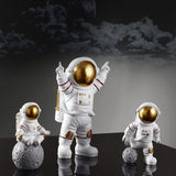 Triogift Spaceman Figurines Sculpture