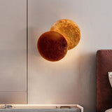 Triogift Creative Rotatable Moon Phase Wall Lamp