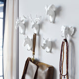 Triogift Decorative Animal Head Wall Hook