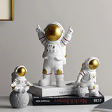 Triogift Spaceman Figurines Sculpture