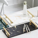 Triogift Elegance Marble Ceramic Tray