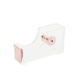 Triogift Aesthetic Acrylic Transparent Tape Cutter