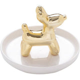 Triogift Animal Figurine Elegance Trinket Dish