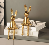 Triogift Ceramic Rabbit Luxury Figurine