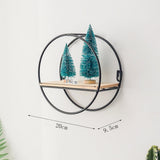 Triogift Creative Geometry Wall Shelf