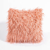 Triogift Luxury Faux Fur Pillowcase