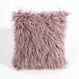 Triogift Luxury Faux Fur Pillowcase