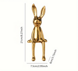 Triogift Ceramic Rabbit Luxury Figurine