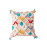 Triogift Bohemian Geometry Tufted Pillow