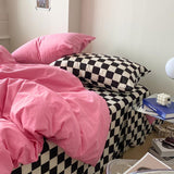 Triogift Aesthetic Pink Series Bedding Set