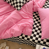 Triogift Aesthetic Pink Series Bedding Set