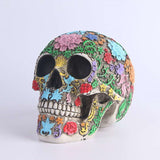 Triogift Gothic Resin Skull Statue