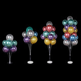 Triogift Balloon Garland Round Stand Holder Column Confetti Balloons Happy Birthday Ballon Kids Baby Shower Wedding Party Decorations