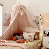 Triogift Baby Canopy Mosquito Children Room Decoration Crib Netting Baby Tent Hung Dome Baby Mosquito Net Photography Props