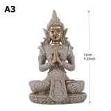 Triogift Miniature Buddha Figurine