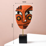 Triogift Creative Abstract Faces Figurines