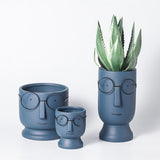 Triogift Nerdy Charm Flower Pot