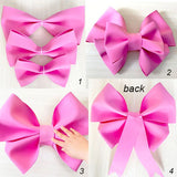 Triogift  Giant Foam Paper Bowknot Accessories Material Package Party Wedding Arch Decor Bowknot Home Background Wall Hanging Decoration