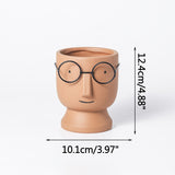 Triogift Nerdy Charm Flower Pot