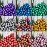 Triogift 50PCS Gold Silver Black Metal Latex Christmas Baby shower Balloons Wedding Halloween Newyear's Globos Birthday Party Decorations