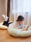 Triogift Stuffed Flower Seat Cushion Big Size Floor Sitting Cushion Bay Window Tatami Thicken Cushion Hug Pillow Girl Room Decoration