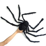 Triogift  Giant Spider House Hanging Decoration, Haunted House, Outdoor Yard, Halloween Spider Decor, 1Pc