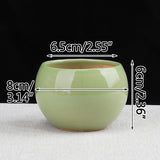 Triogift Spherical Pastel Charm Flower Pot