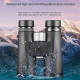 Triogift The New ED Professional Binoculars High-definition High-power Handheld Large Eyepiece Low Light Night Vision 10x42 Waterproof