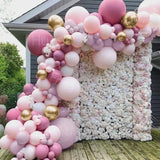 Triogift Macaron Balloons Garland Arch Pink Confetti Ballon Wedding Birthday Baloon Birthday Party Decor Kids Baby Shower Girl Party