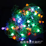 Triogift  LED lightsChristmas decoration glowing lights lanterns room decoration light string party decor neon party decorations party