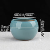 Triogift Spherical Pastel Charm Flower Pot