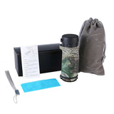 Triogift  10x32 Monocular Telescope Pocket Mini HD Camouflage Waterproof Optical Monoculars Outdoor Camping Bird-watching Telescopes