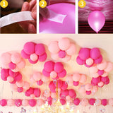 Triogift  Balloon Arch Decoration Balloon Chain Wedding Balloon Garland Birthday Baby Shower Background Decoration Balloon Accessories