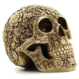 Triogift Gothic Resin Skull Statue