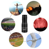 Triogift  Portable Outdoor 16X52 HD Monocular Telescope Hunting Spotting Handheld For Tourism Sightseeing Concerts Fishing Sailing