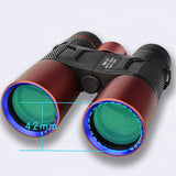 Triogift New 12x42 Binocular Telescope HD Wide Angle lll Night Version Monoculars Handheld Outdoor Camping Hiking Bird-watching Telescope