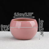 Triogift Spherical Pastel Charm Flower Pot