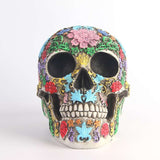 Triogift Gothic Resin Skull Statue