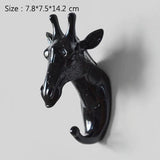 Triogift Decorative Animal Head Wall Hook