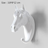 Triogift Decorative Animal Head Wall Hook