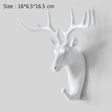 Triogift Decorative Animal Head Wall Hook