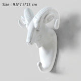 Triogift Decorative Animal Head Wall Hook