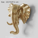 Triogift Decorative Animal Head Wall Hook