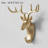 Triogift Decorative Animal Head Wall Hook