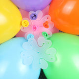 Triogift  Flower Balloons Clips 5M Balloon Chain Glue Dot Birthday Party Wedding Arch Backdrop Decorations Globos Ballons Accessories